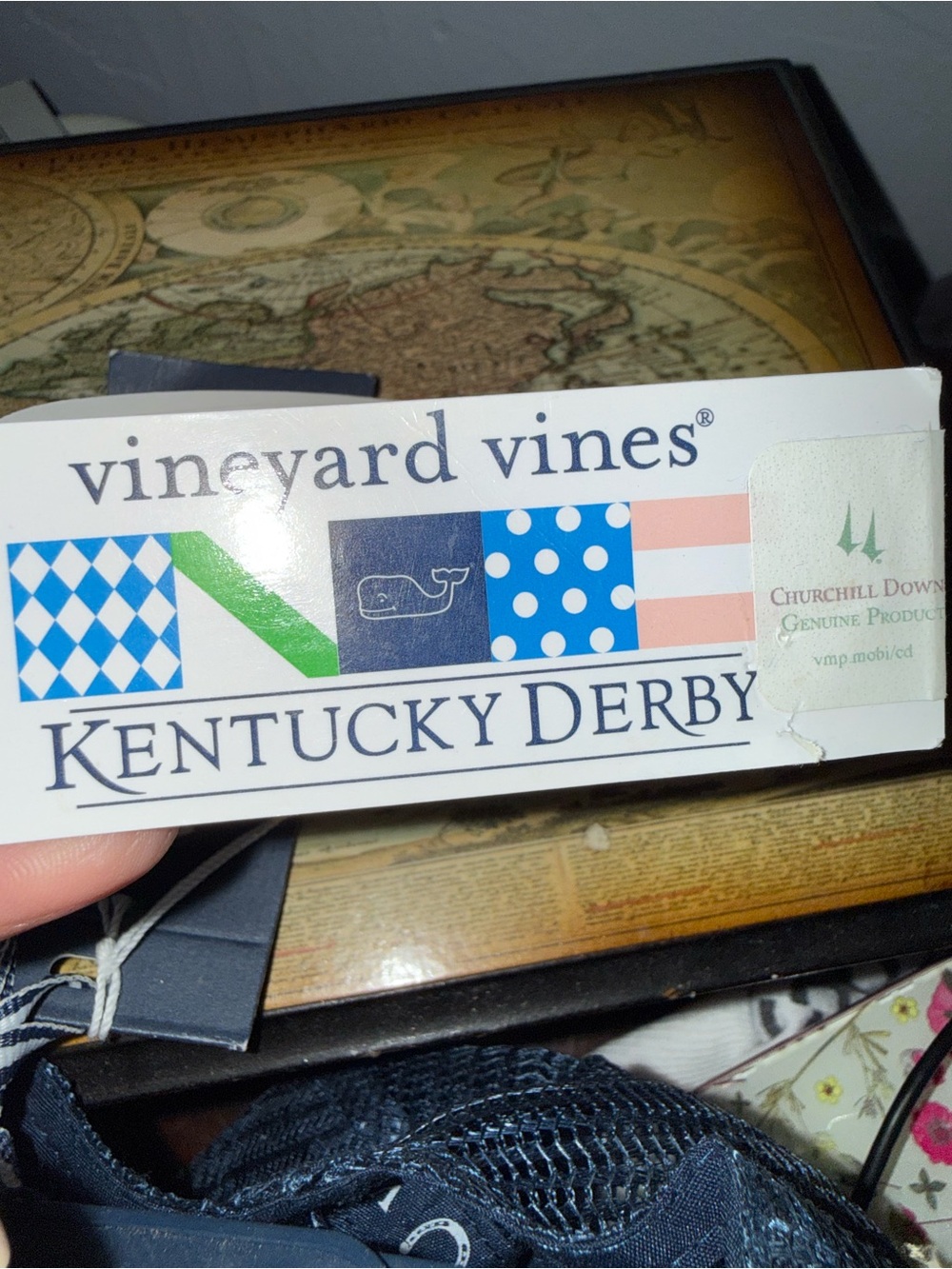 Vineyard Vines Kentucky Derby trucker hat cap run for the roses Churchill downs - Picture 3 of 8